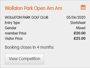 Wollaton Park Golf Club