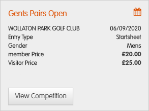 Wollaton Park Golf Club