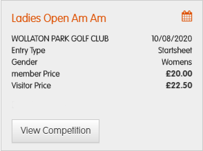 Wollaton Park Golf Club