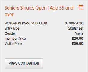 Wollaton Park Golf Club